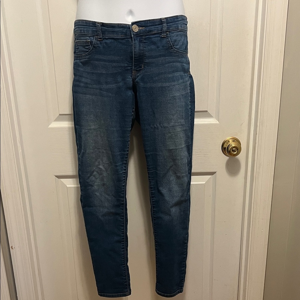 SO Women's Dark Blue Skinny Jeans